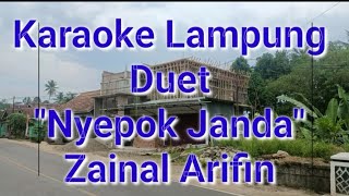 Duet - Karaoke Lampung 'Nyepok Janda' Cipt. Zainal Arifin.                    @hendrinewchannel