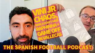 Details Vini Jr CHAOS, Barça DON'T miss Raphinha + GAME OFF in Vallecas News