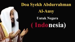 Congregations Crying for Sheikh Abdurrahman Al-ausy Prayer for the State of Indonesia