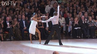 Kirill Belorukov \& Polina Teleshova Cha Cha Cha Professional Latin Final -  Blackpool 2019 DSI TV