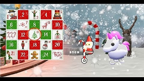 Adopt Me: 🎅 Advent Calendar! 🎅 (Day 13) - SANTA RATTLE!