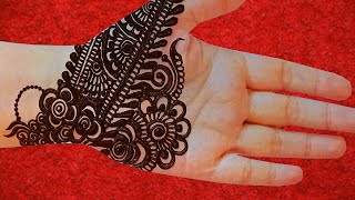 Latest Tricky Mehndi Design Mehendi Design Front Hand Simpleeasy Beautiful Mahadi Ki Degain 2022