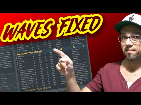 How to FIX WAVES Waveshell Issue  Plugin Will Not Load