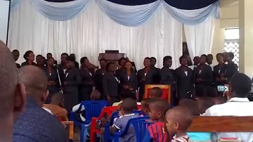 Mwenge Church choir singing in Dar Es Salaam, Tanzania