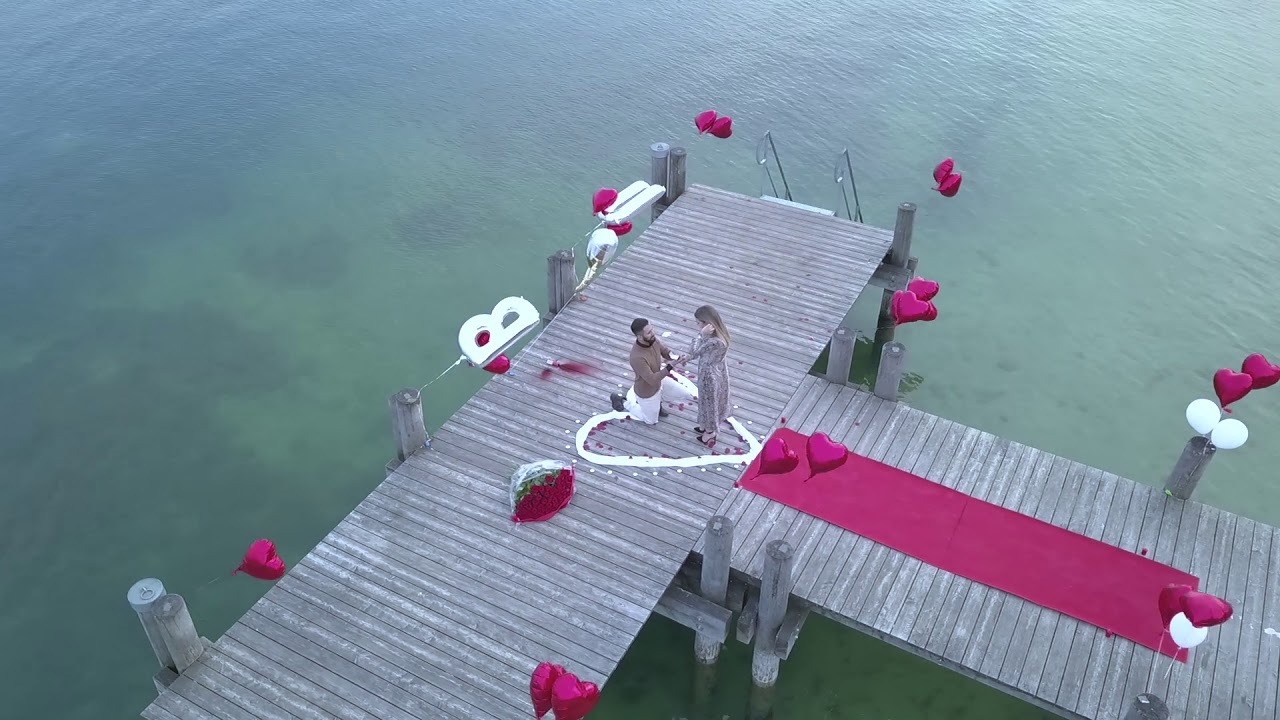 çok güzel evlenme teklifi, evlilik teklifi süpriz, Heiratsantrag Burçin & Umut