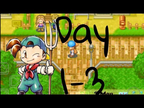 Harvest Moon : Friends of Mineral Town GBA Day1-3