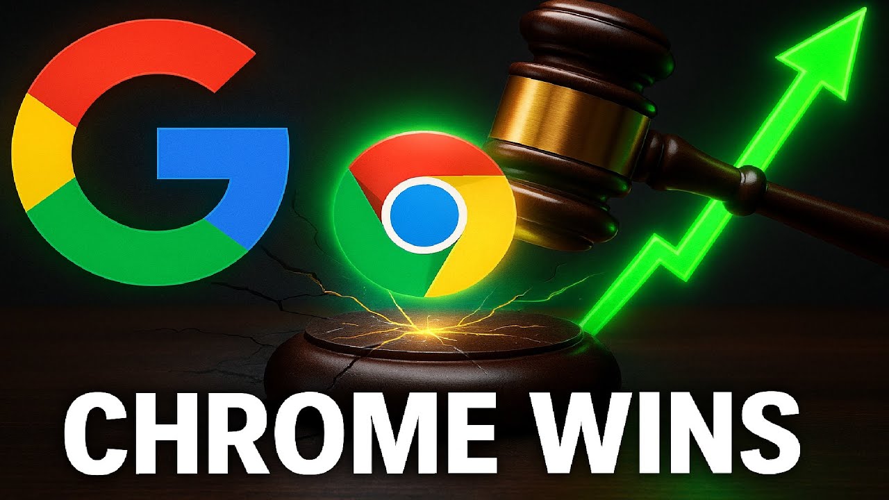 CHROME WINS: Google Just Dodged a Breakup 🚨