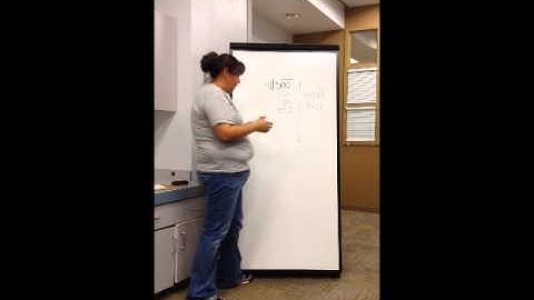 Scaffolding Method Of Long Division