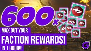 600 Faction Tokens Per Hour Insanely Fast Token Farm Destiny 2 Faction Rally