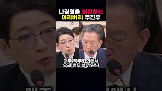 나경원을 팀킬하는어리버리 주진우