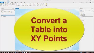 Convert a Table to XY Points