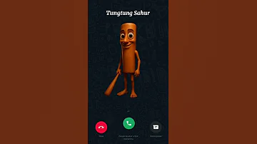 Tungtung Sahur Calling Italianbrainrot Tungtungsahur Shorts Ringtone 