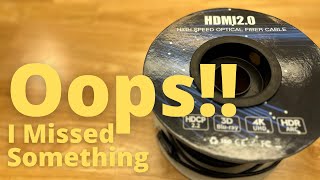 A Better Solution for Long HDMI? Fiber HDMI Cables Explored