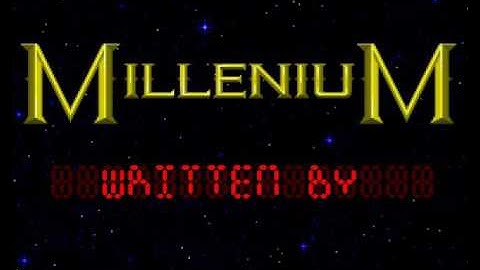 Millenium 2.2 DOS intro