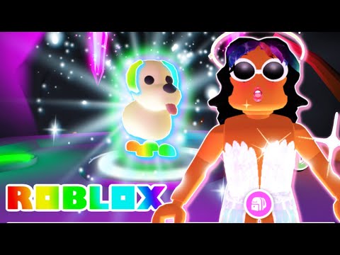 Making A MEGA NEON DOG In Adopt Me! (Roblox Adopt Me)