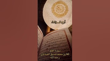 سورة الفلق للقارئ محمدصديق المنشاوي #اكسبلور #المصحف #دويتو #الرحمن #التغطيه #duet #لايك #تيك_توك