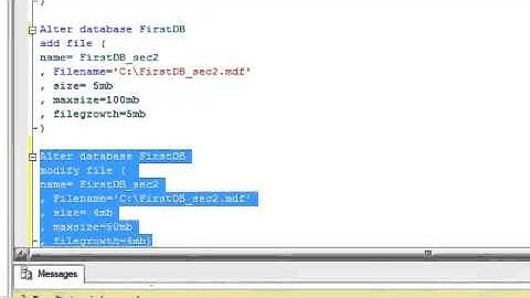 الدرس الثامن لدورة تعلم SQL Server