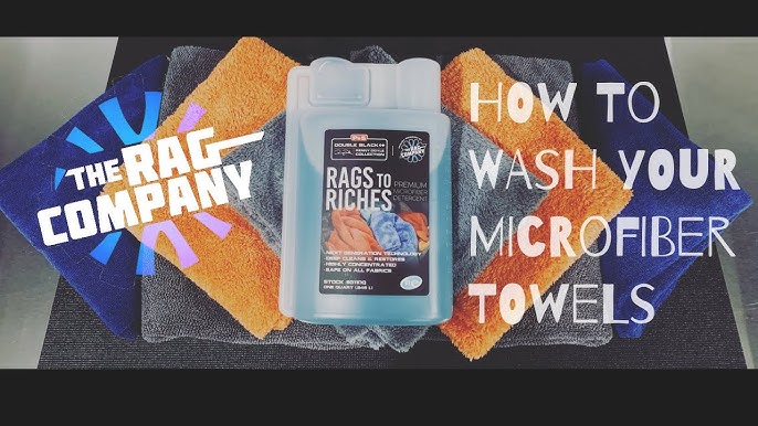 Rags to Riches: Premium Microfiber Detergent 