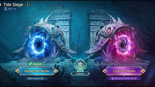 Playing TIDE Siege Endless Mode live 😊