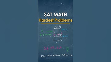 Hard SAT Geometry | Rectangular Prism Challenge