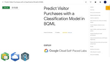 Qwiklabs | Predict Visitor Purchases with a Classification Model in BQML [GSP229]
