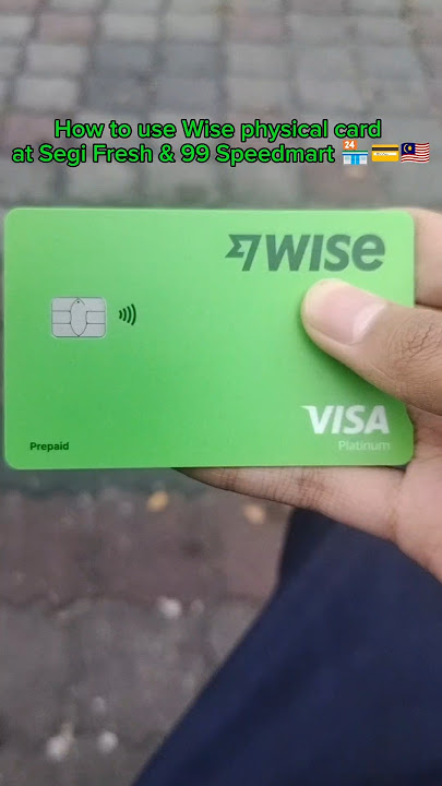 Download lagu How to use Wise physical card at Segi Fresh & 99 Speedmart 🏪💳🇲🇾 #wise #wisecard #2025 #shorts