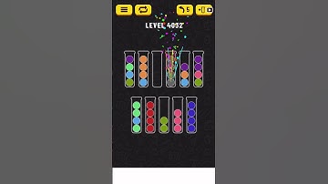Ball sort puzzle. Level 4032 #puzzlesolving #puzzle