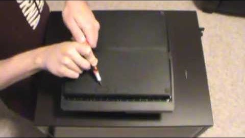 PS3 Hard Drive Upgrade Tutorial