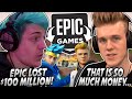 Ninja Explains How Epic LOST OUT On Over $100 MILLION After Making THIS Mistake! - Fortnite