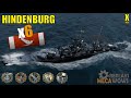 Hindenburg 6 Kills &amp; 203k Damage | World of Warships Gameplay