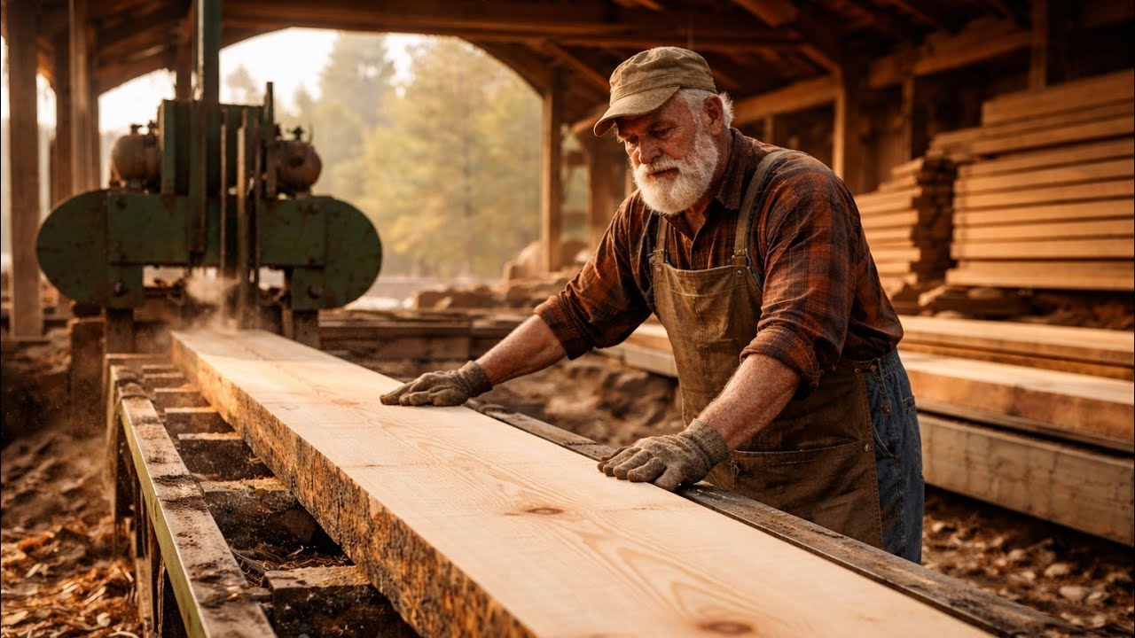 “Unbelievable Giant Long Timber with Stunning Natural Grain!”