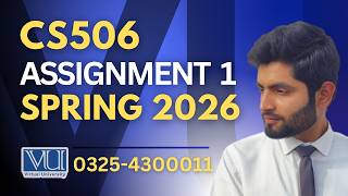 🔴CS506 assignment 1 solution 2026 | CS506 assignment 1 solution spring 2026