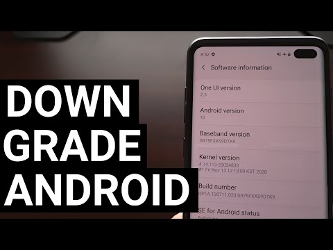 How to Downgrade the Galaxy S10 to One UI 2.5 based on Android 10