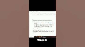 what is mongodb | nosql database  detailed video on channel#nosql #nosqldatabase #mongodb