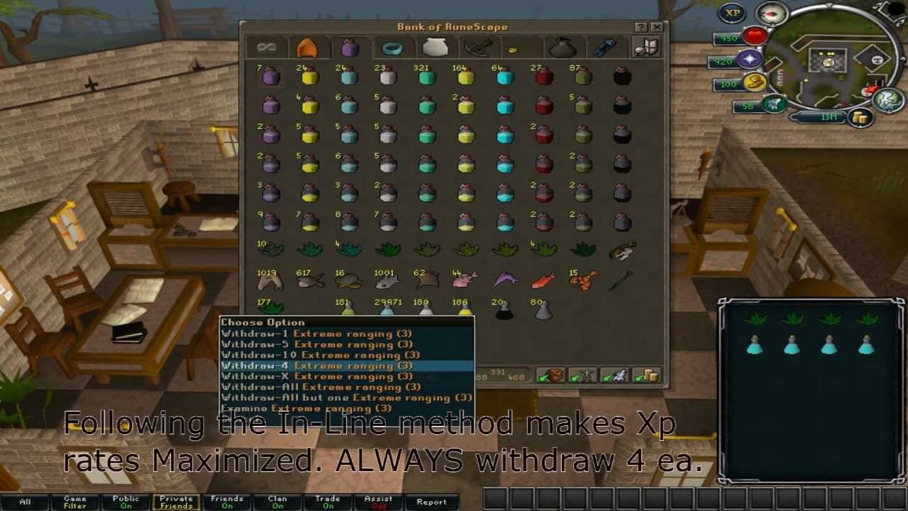 [HD] RuneScape Ultimate 199 Herblore Guide 960k Xp/hr UPDATED
