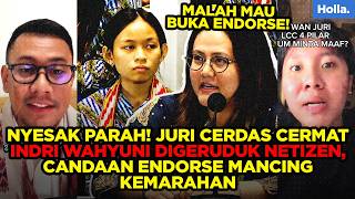 NYESAK PARAH! JURI CERDAS CERMAT INDRI WAHYUNI DIGERUDUK NETIZEN, CANDAAN ENDORSE MANCING KEMARAHAN