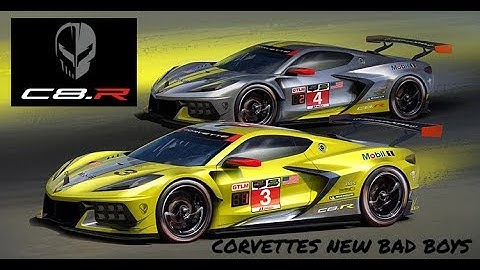 THE ALL NEW 2020 C8-R CORVETTE RACE CAR