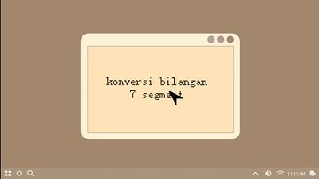 Konversi Bilangan Dengan 7 Segment