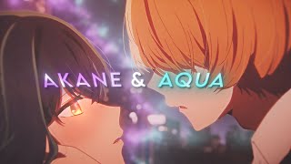 「Akane & Aqua💜」Oshi No Ko「AMV/EDIT」4K