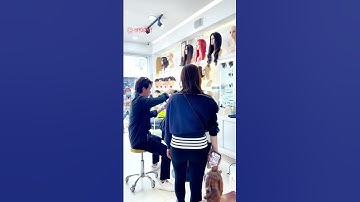 Buổi chiều tại cửa hàng tóc giả Hagona #TócGiả #Hagona #Cửahàngtócgiả