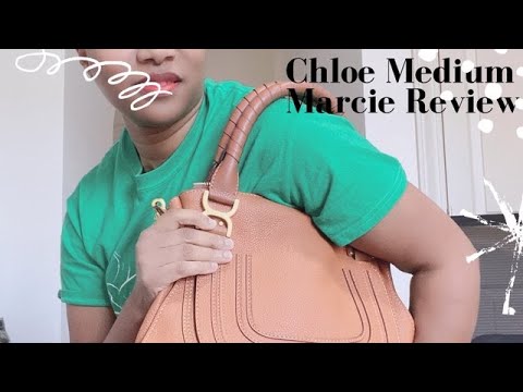 Chloé Marcie Medium Review + What Fits + Mod Shots + Pro's/Con's 