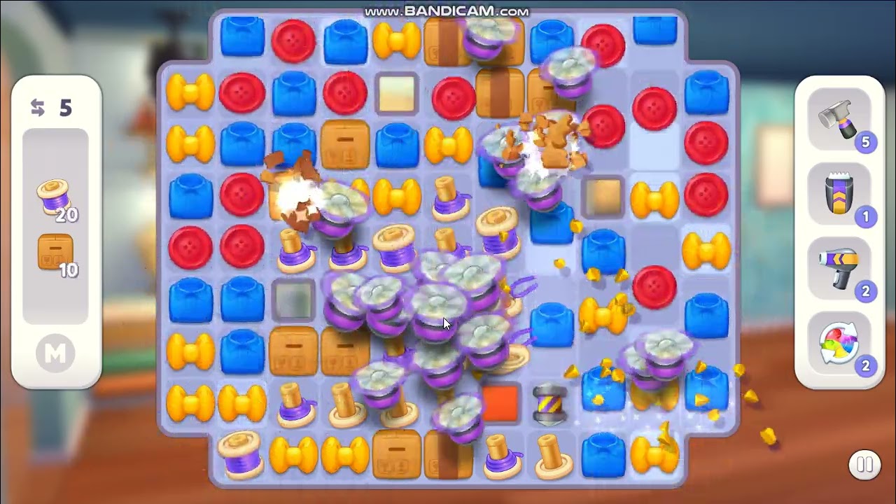 Makeover Match - Swap & Style level 257 no power-ups