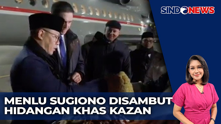 Menlu RI Sugiono Hadiri KTT BRICS Plus 2024 di Rusia - Sindo Sore 23/10