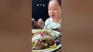 Công Nhận Mắm Mực Ghim Bằm Xoài Rất Ngon Không Sợ Mặn - Thuộc Cô Ba - 0977322861