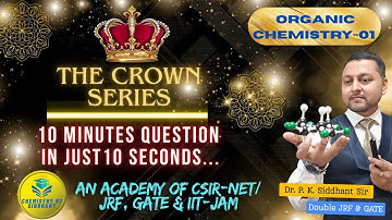 The Crown Series Part 01. 5 Second Technique for Problems. Birch Reduction By Dr. P. K. Siddhant Sir