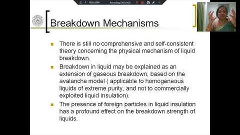 EE634 A: Breakdown In Liquids Part 1