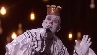 Puddles Pity Party  Silent Clown Performs 'Royals' by Lorde   America's Got Talent 2017
