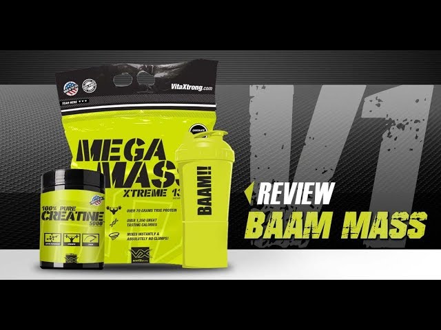 Review : Baam Mass V1 เพิ่มน้ำหนัก เพิ่มกล้ามเนื้อ สำหรับคนผอมกุ้งแห้ง กินเท่าไหร่ก็ไม่ขึ้น!!  - Youtube