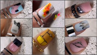 طرق تزيين الاظافر للمبتدئات , Easy nails ideas