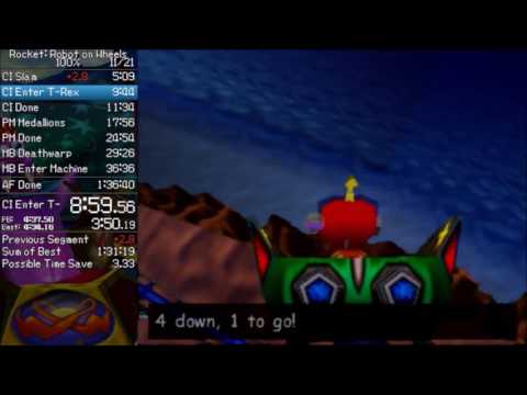 Rocket: Robot on Wheels - 100% Speedrun - 1:35:19